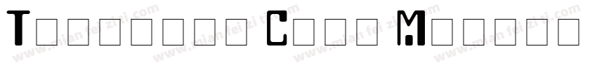 Template Caps Medium SSi字体转换